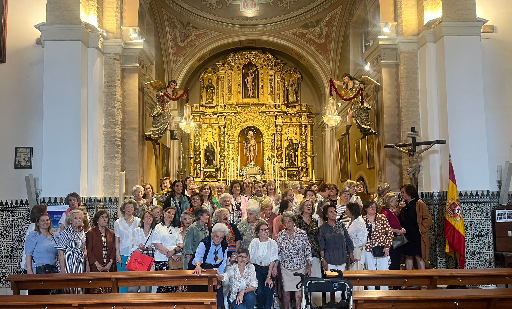 Celebración de la fiesta de santa Magdalena Sofía